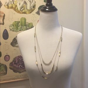 Opera style necklace